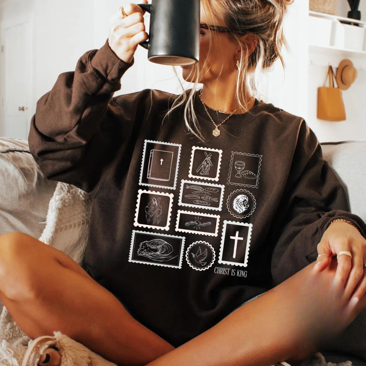 Christ is King Crewneck