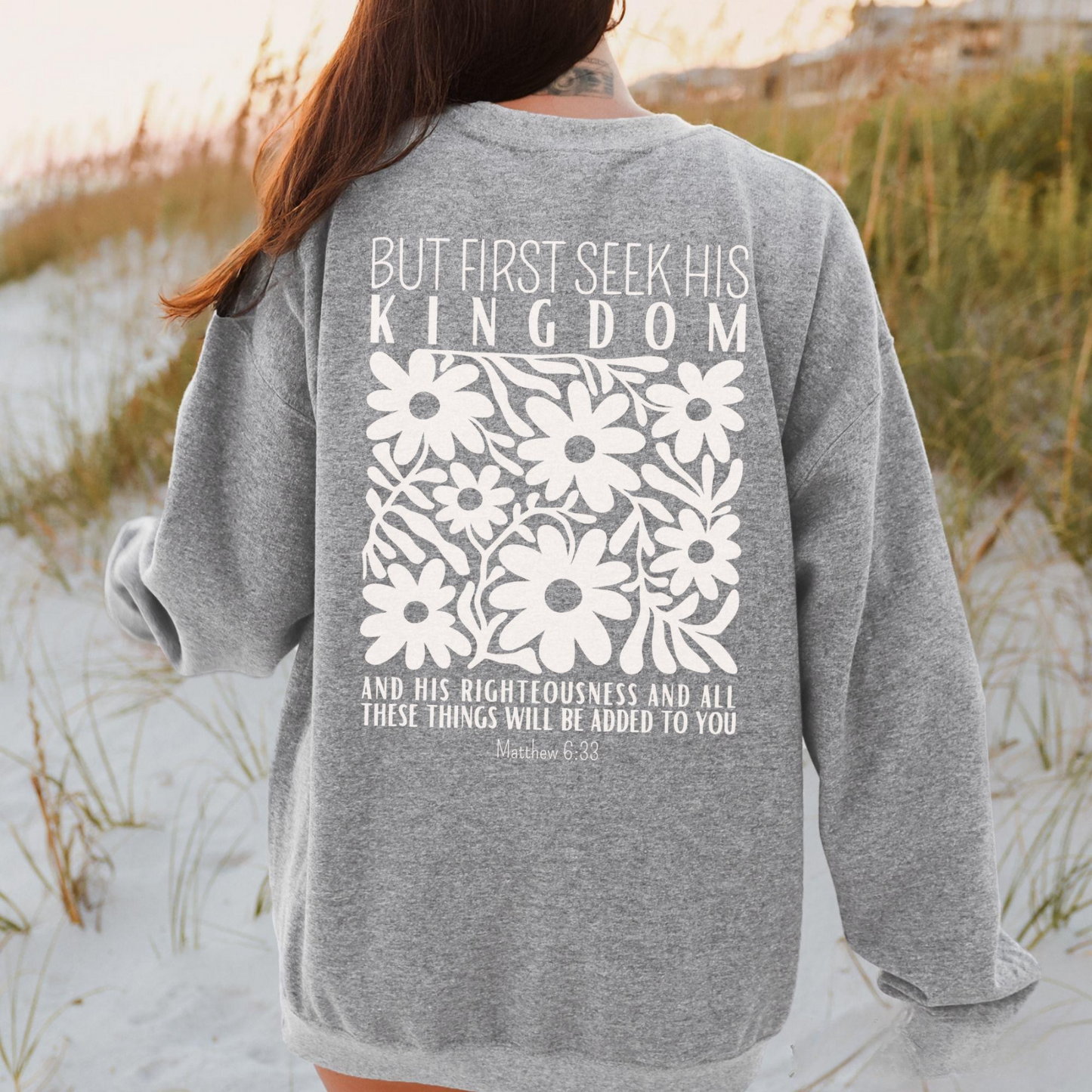 Seek First His Kingdom Hoodie