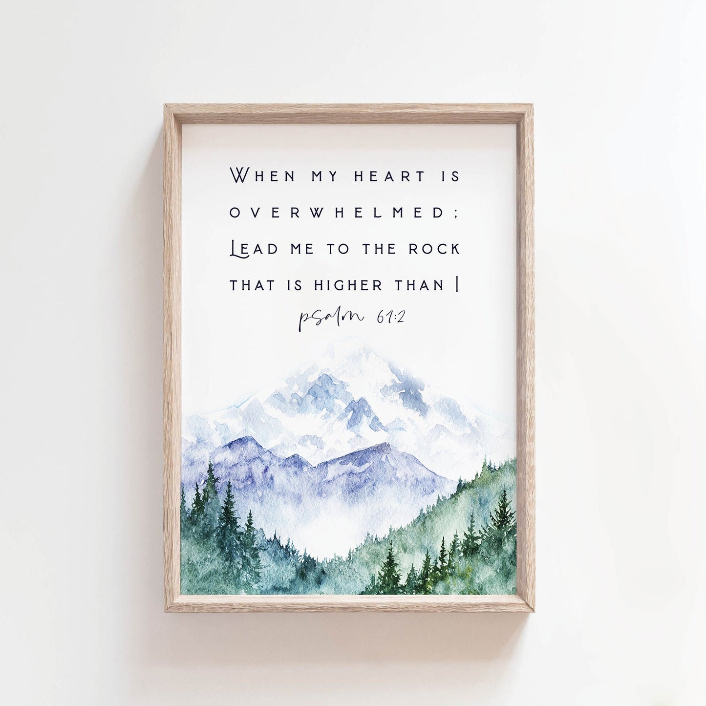 Psalm 61:2 Wall Art