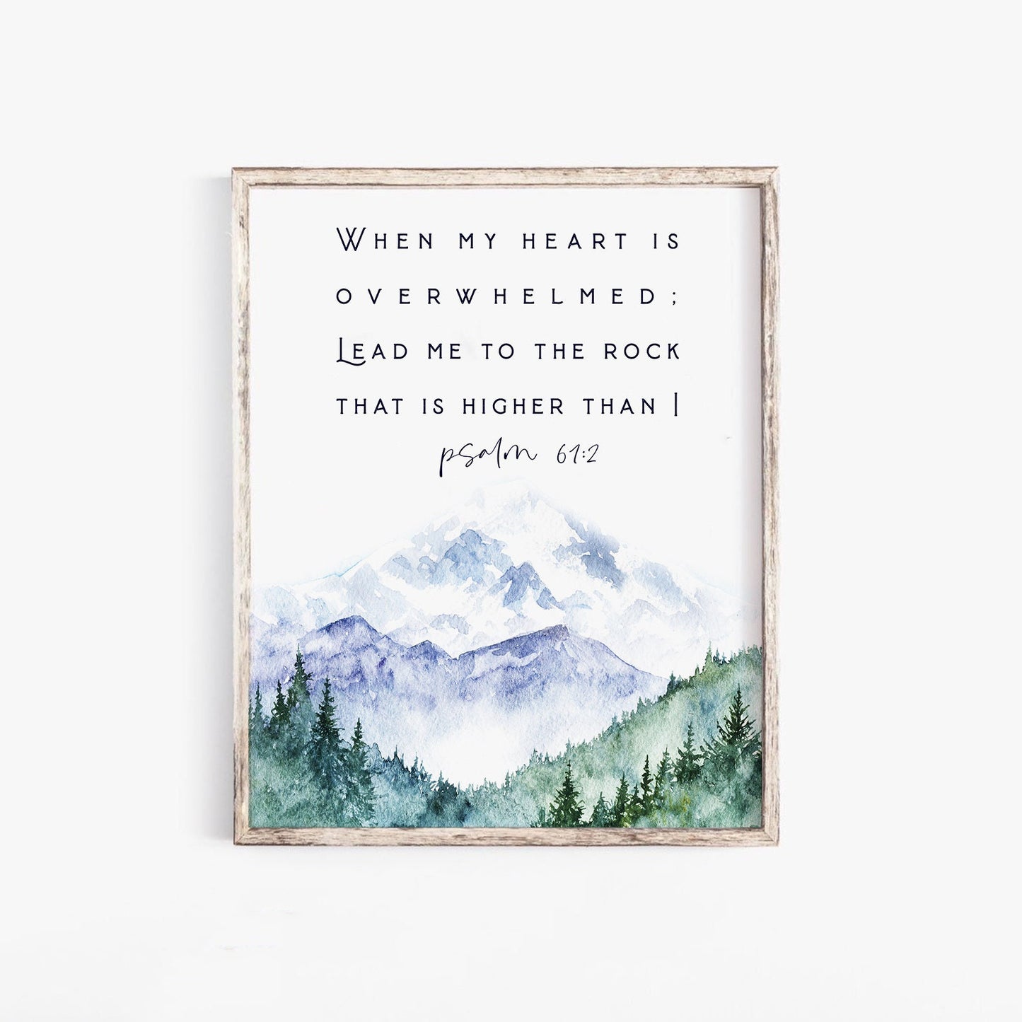 Psalm 61:2 Wall Art