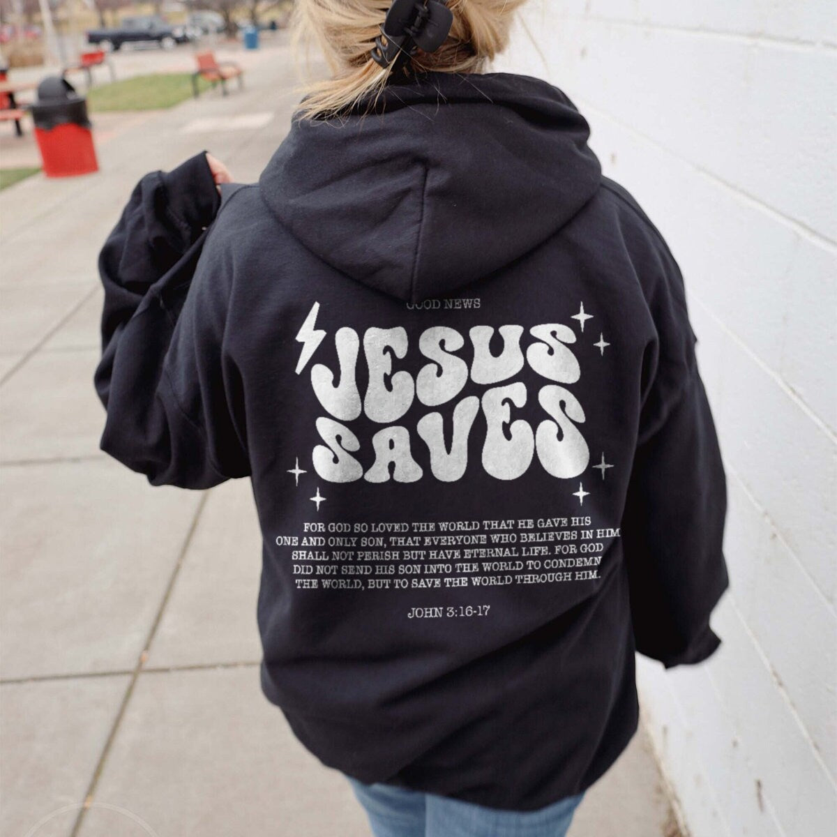The Jesus Saves Hoodie