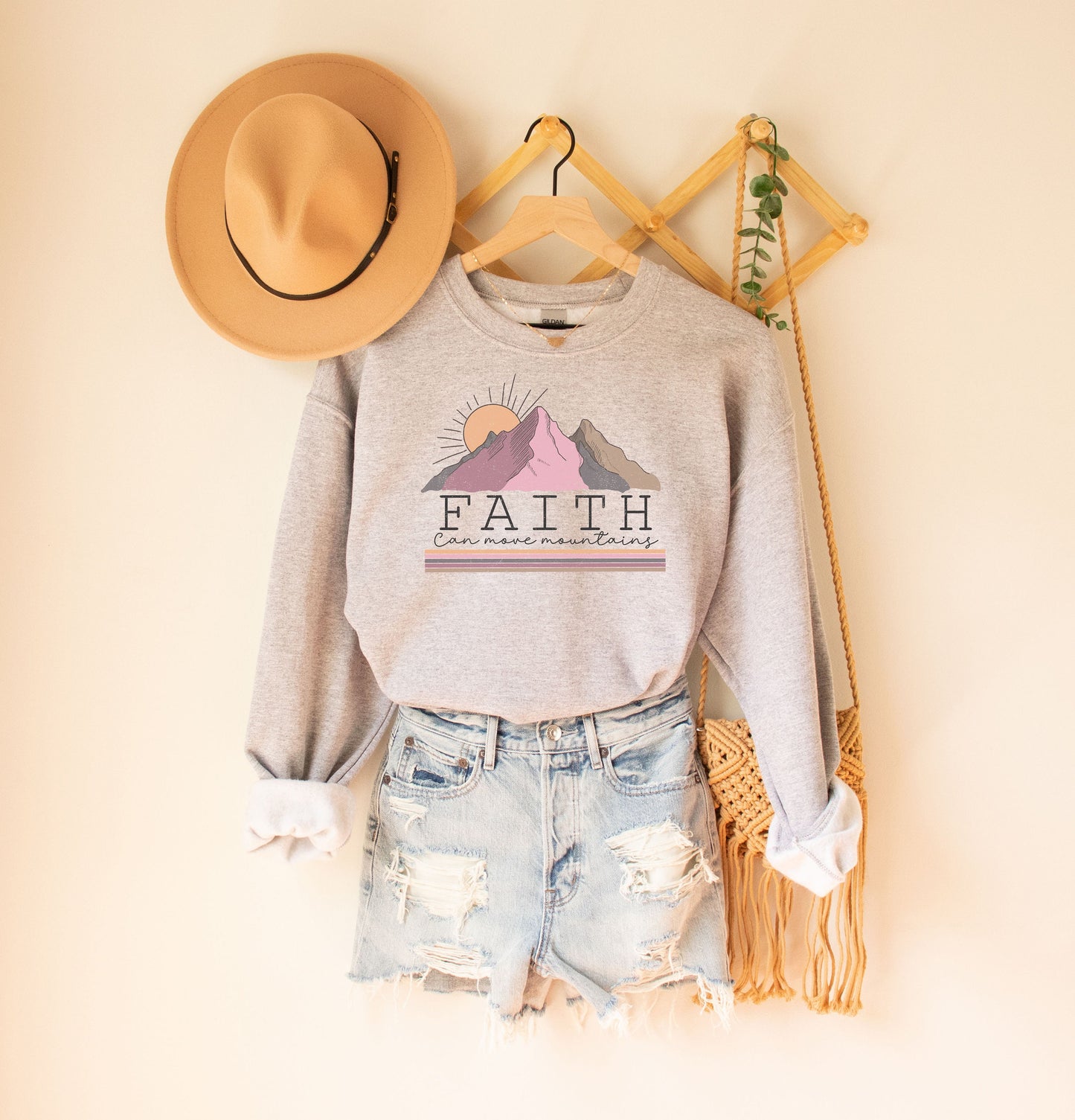 Faith Can Move Mountains T-Shirt V4