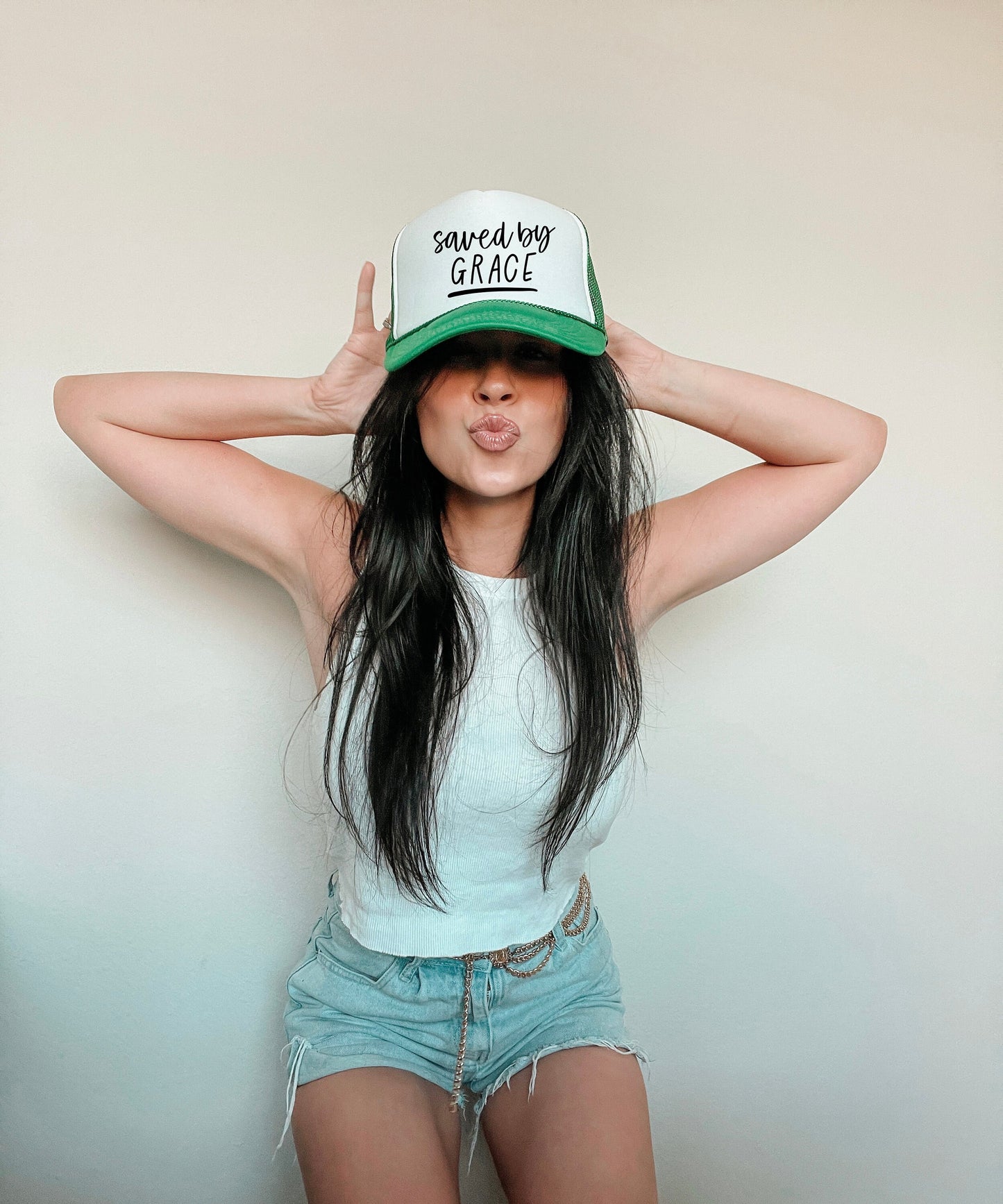 Saved By Grace Hat