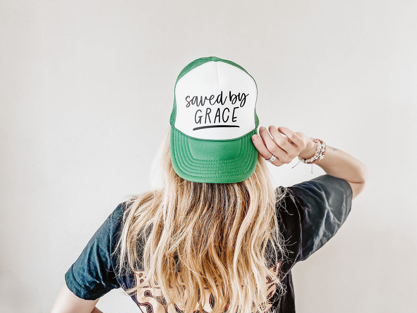 Saved By Grace Hat