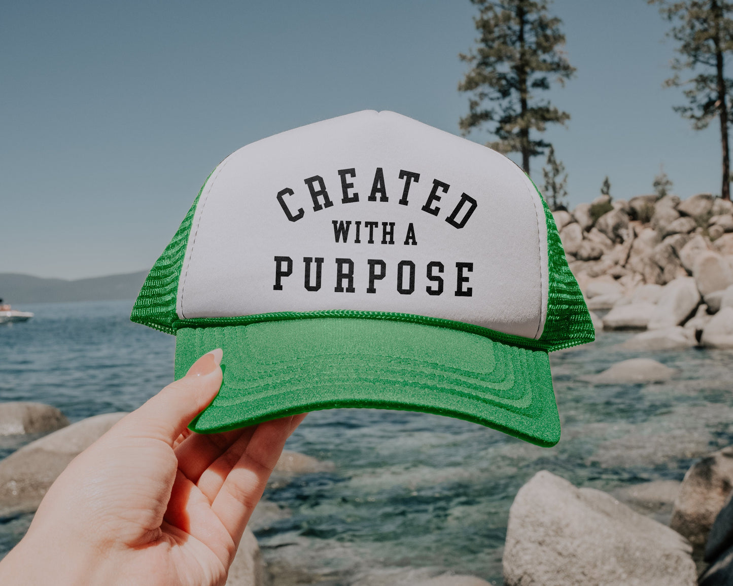 Created With A Purpose Trucker Hat