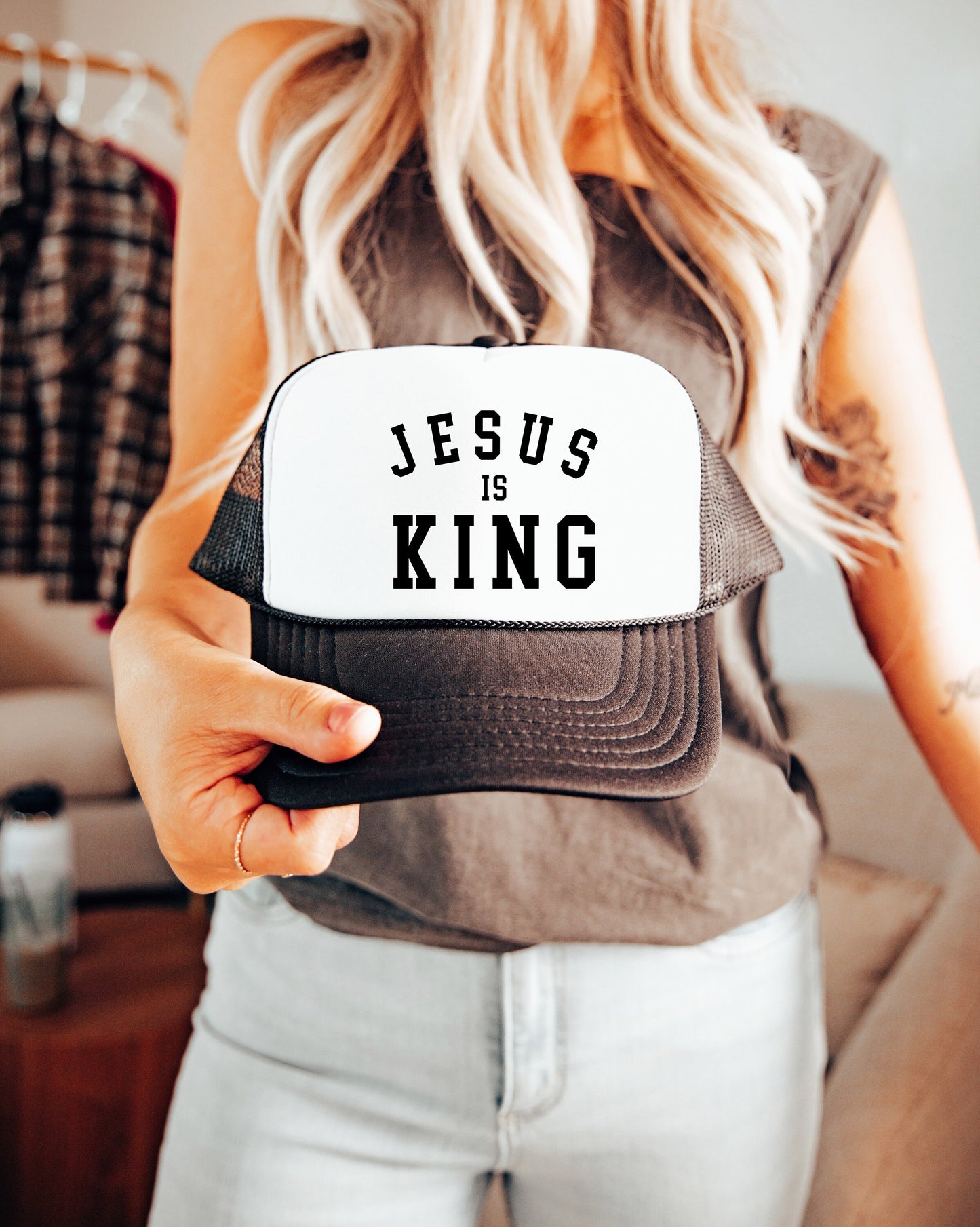 Jesus Is King Hat