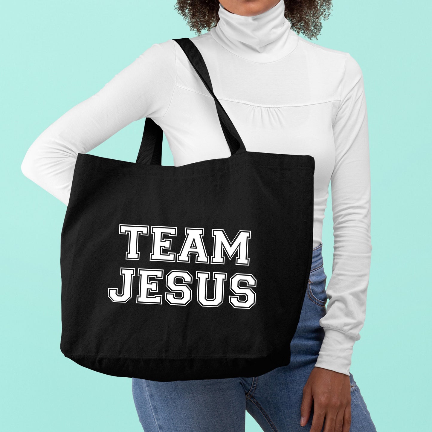 Team Jesus Tote Bag