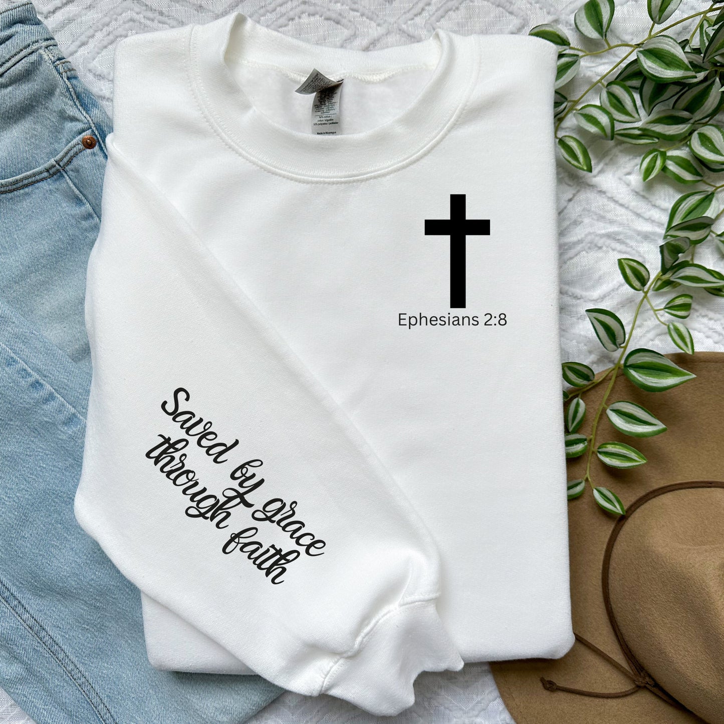 Saved By Grace Sweater V4