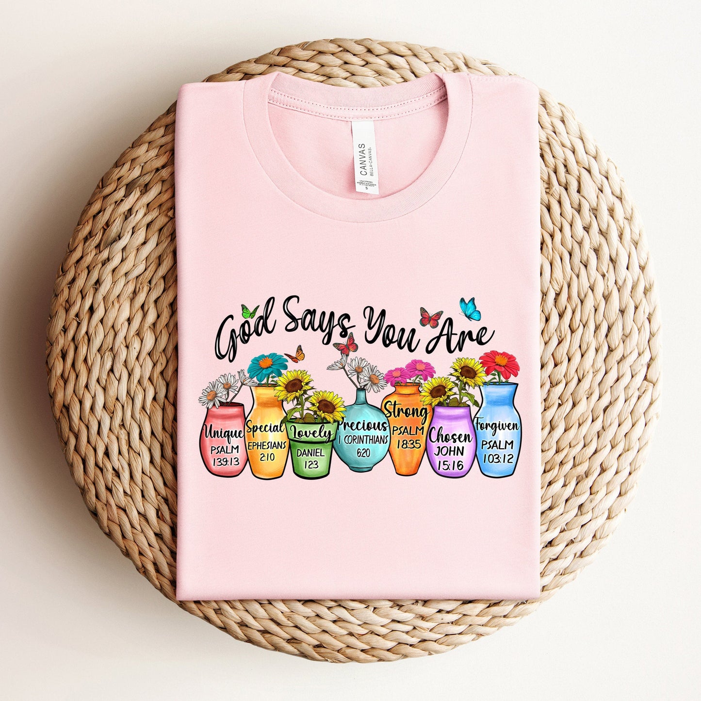 God Says You Are Tee V4