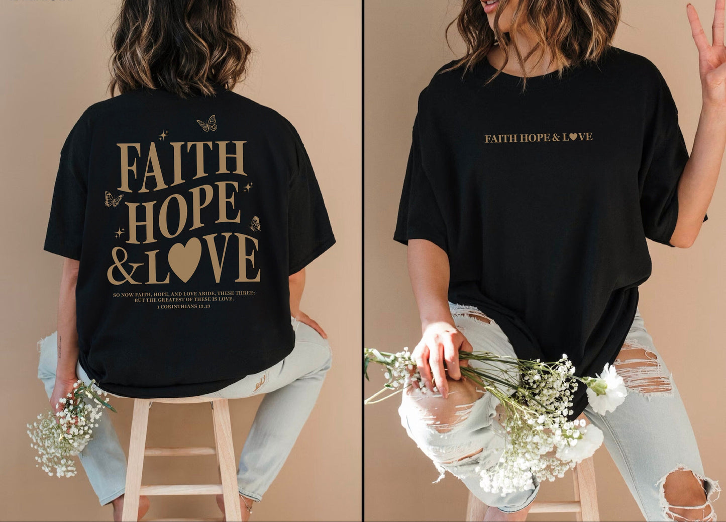 Faith Hope Love Tee V4