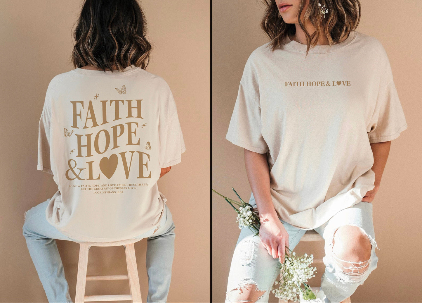 Faith Hope Love Tee V4