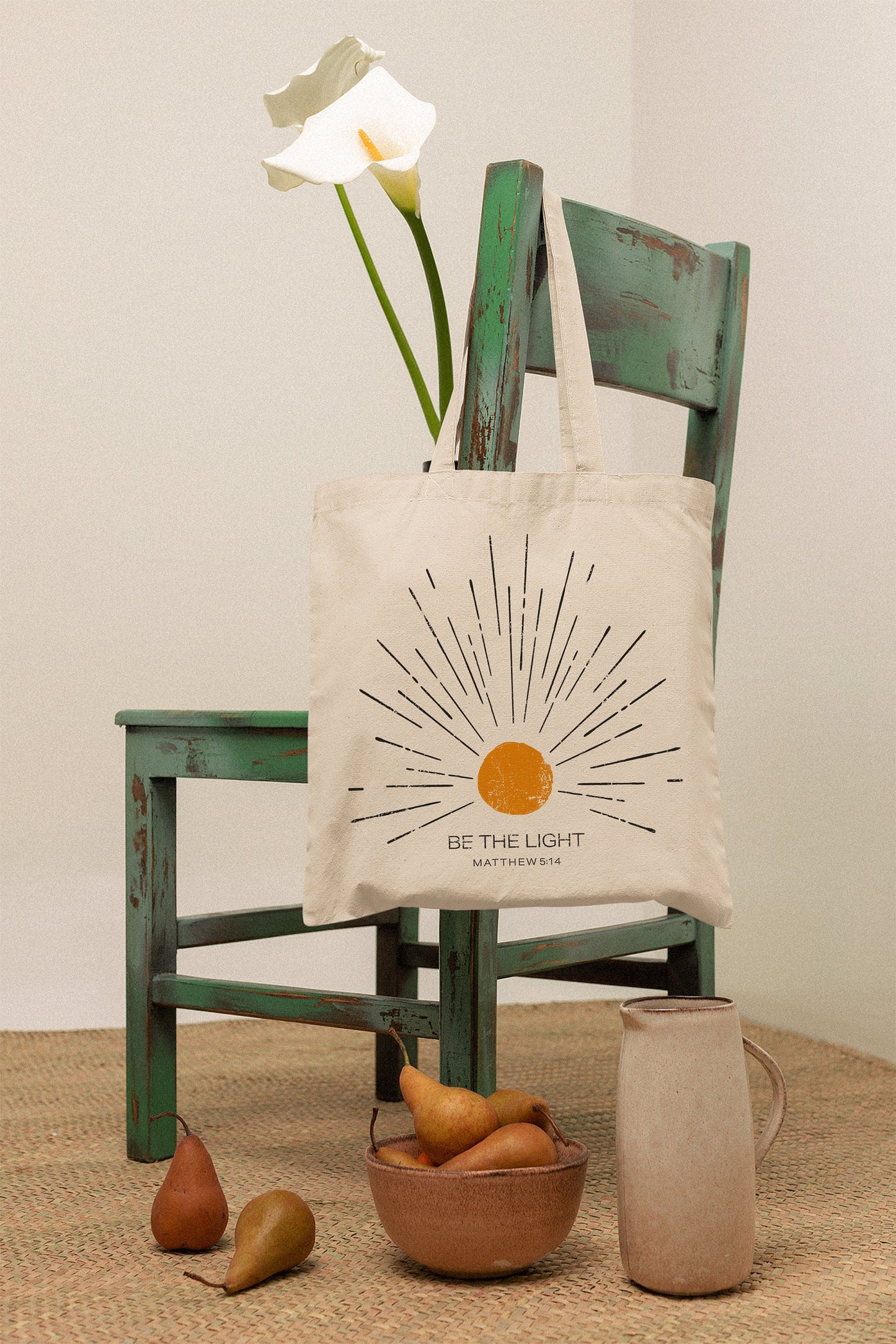 Be The Light Tote Bag