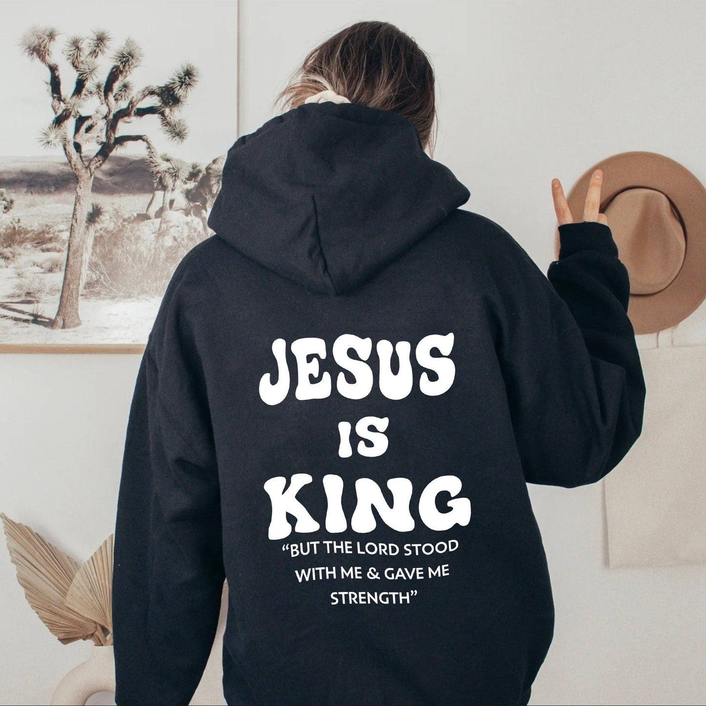Jesus Is King Hoodie V5
