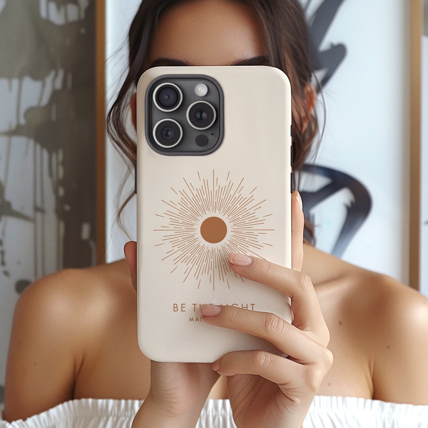 Be The Light Phone Case
