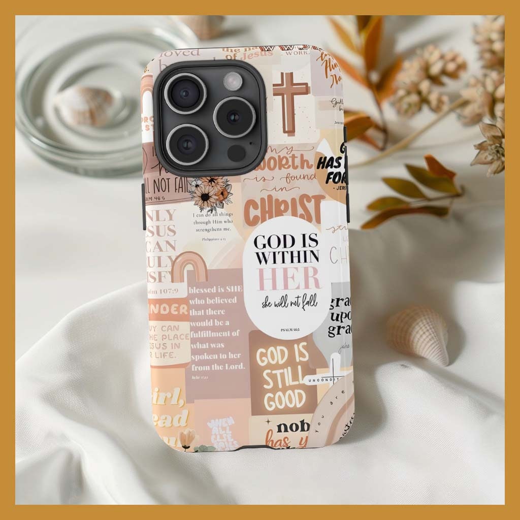 God Is Within Her Phone Case V7
