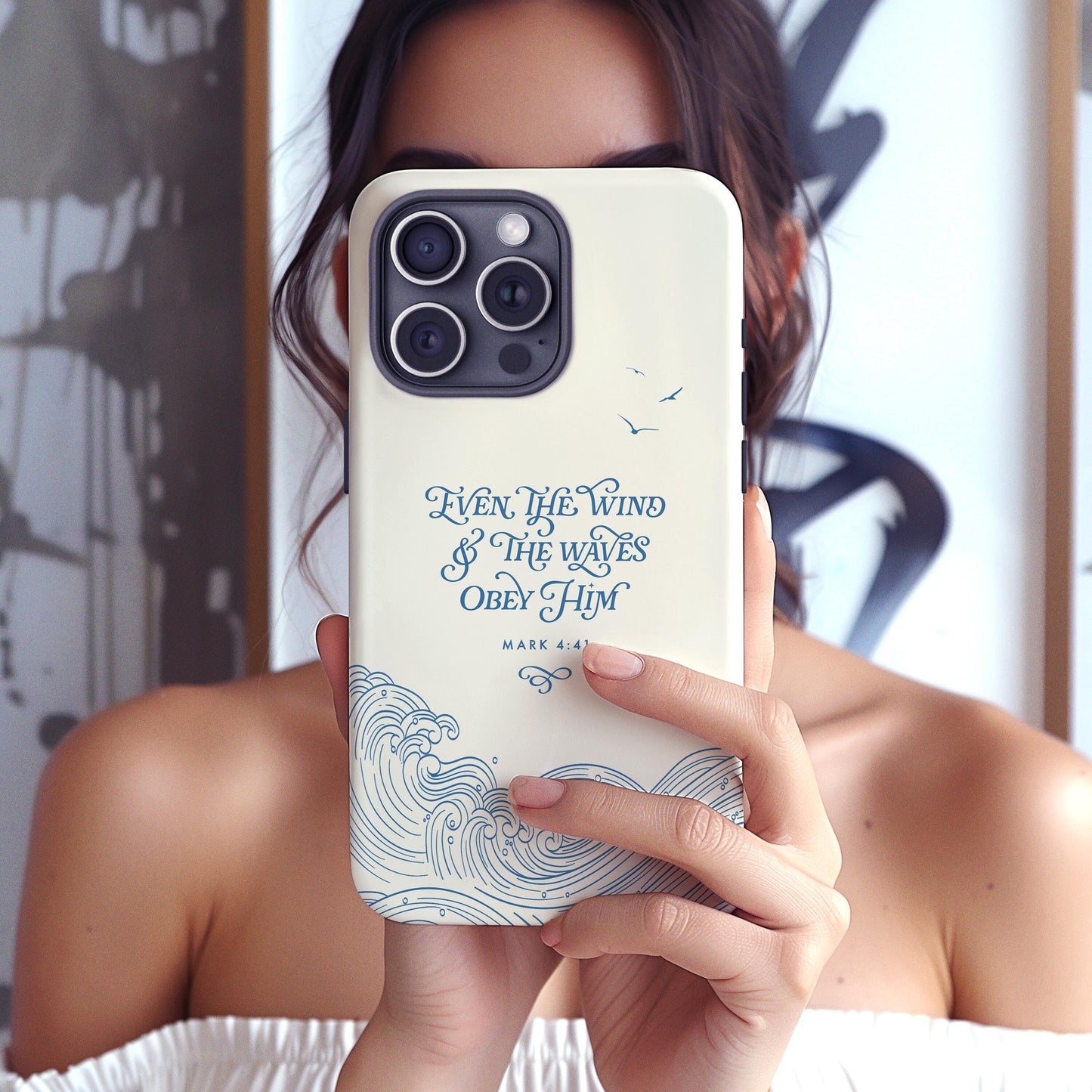 Even The Wind Phone Case
