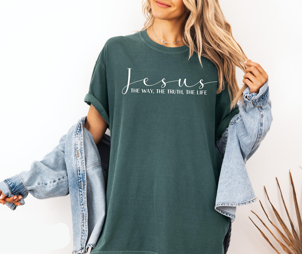 Jesus The Way Truth Life Shirt