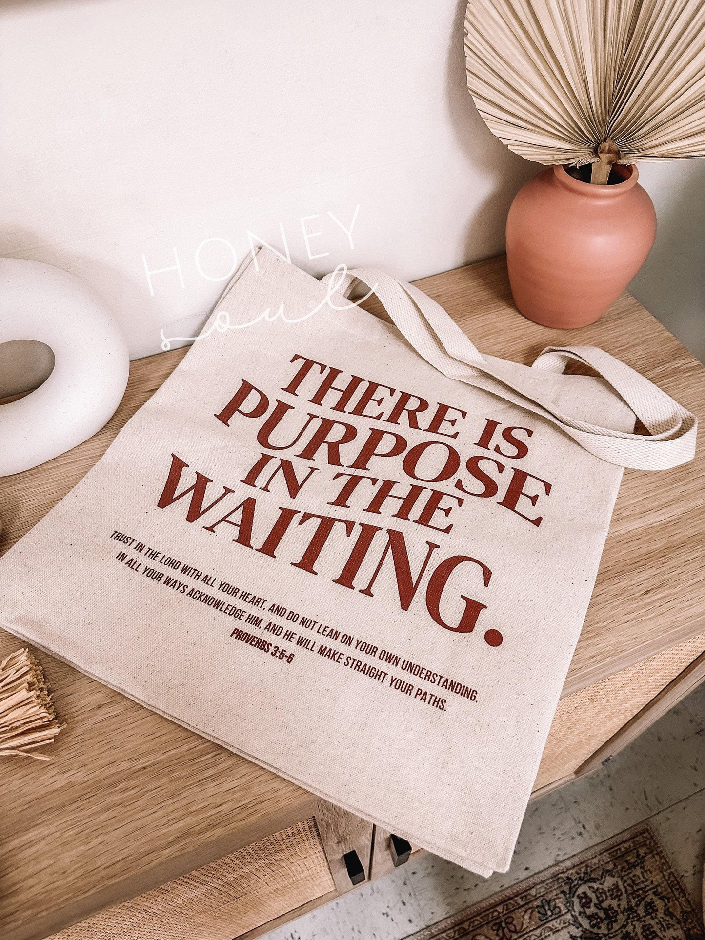 Purpose In The Waiting Tote Bag