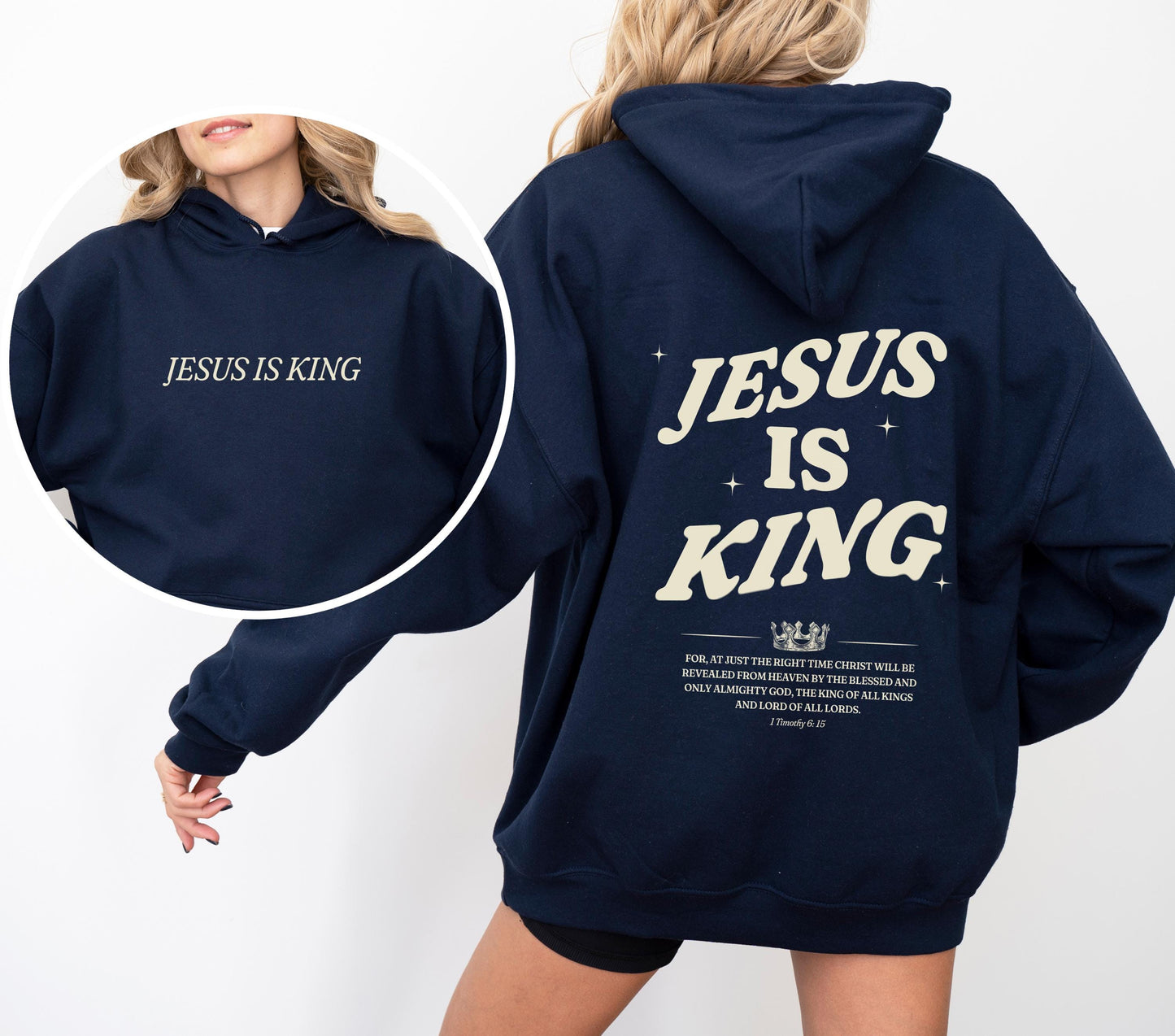 Jesus Is King Hoodie V2