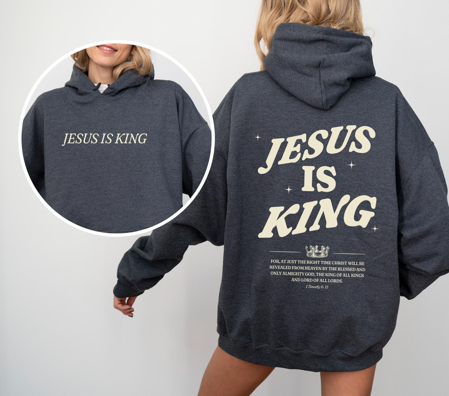 Jesus Is King Hoodie V2