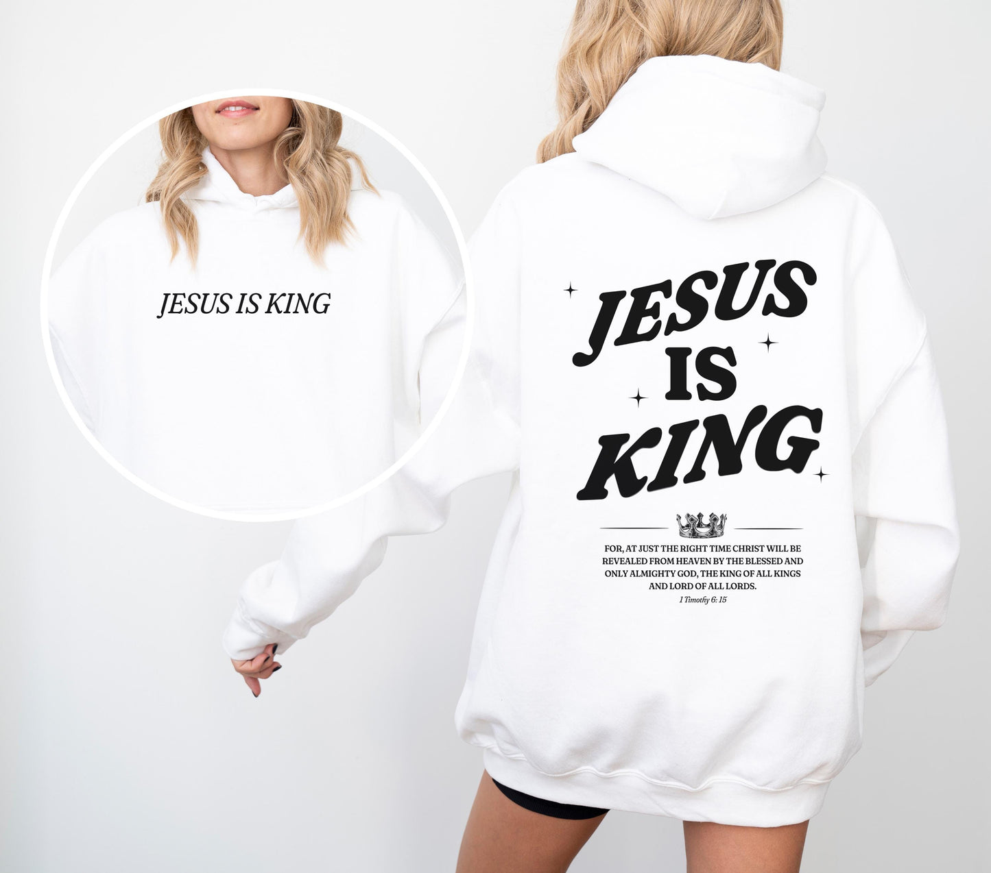 Jesus Is King Hoodie V2