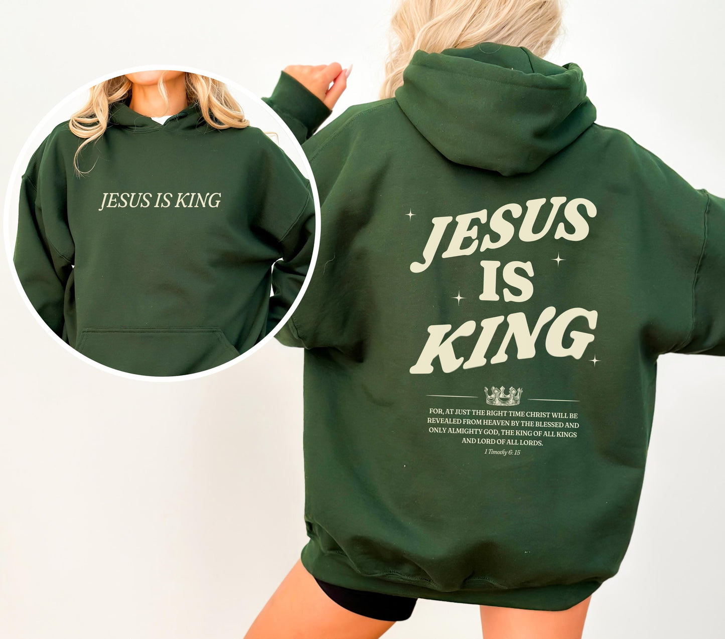 Jesus Is King Hoodie V2