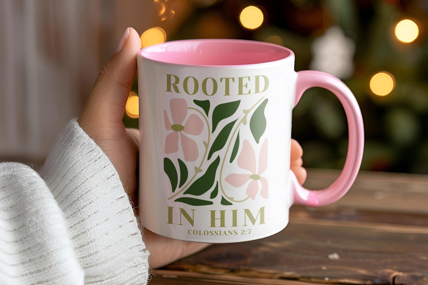 Rooted In Him Mug