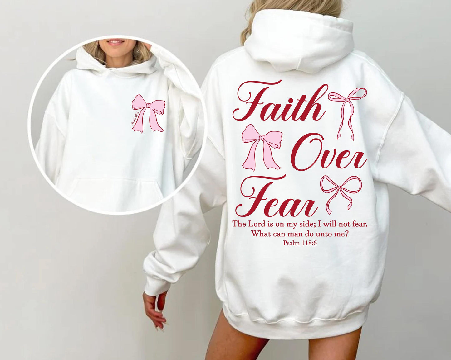 Faith Over Fear Hoodie V16