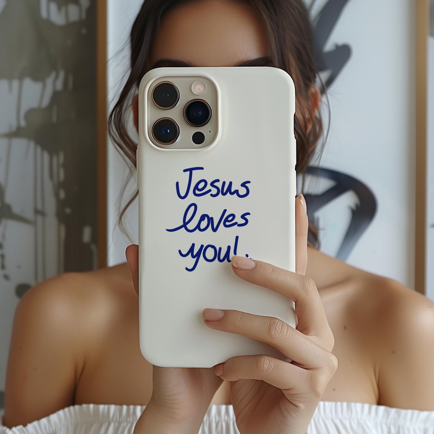 Jesus Loves You Phone Case