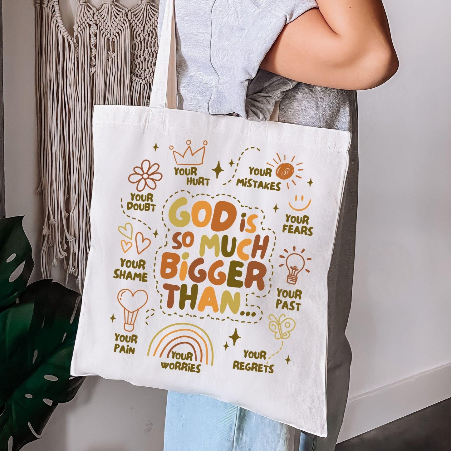 God Is Bigger Tote Bag