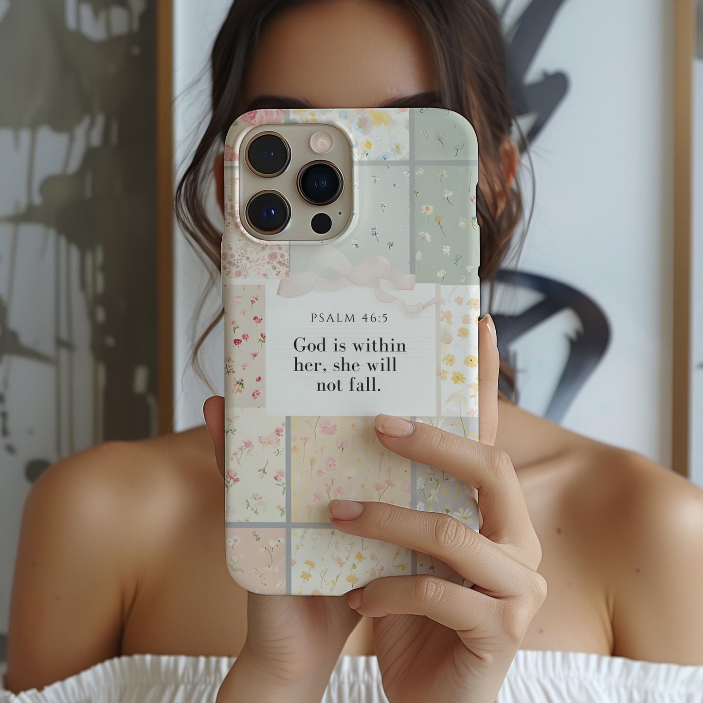 God Is Within Her Phone Case V6