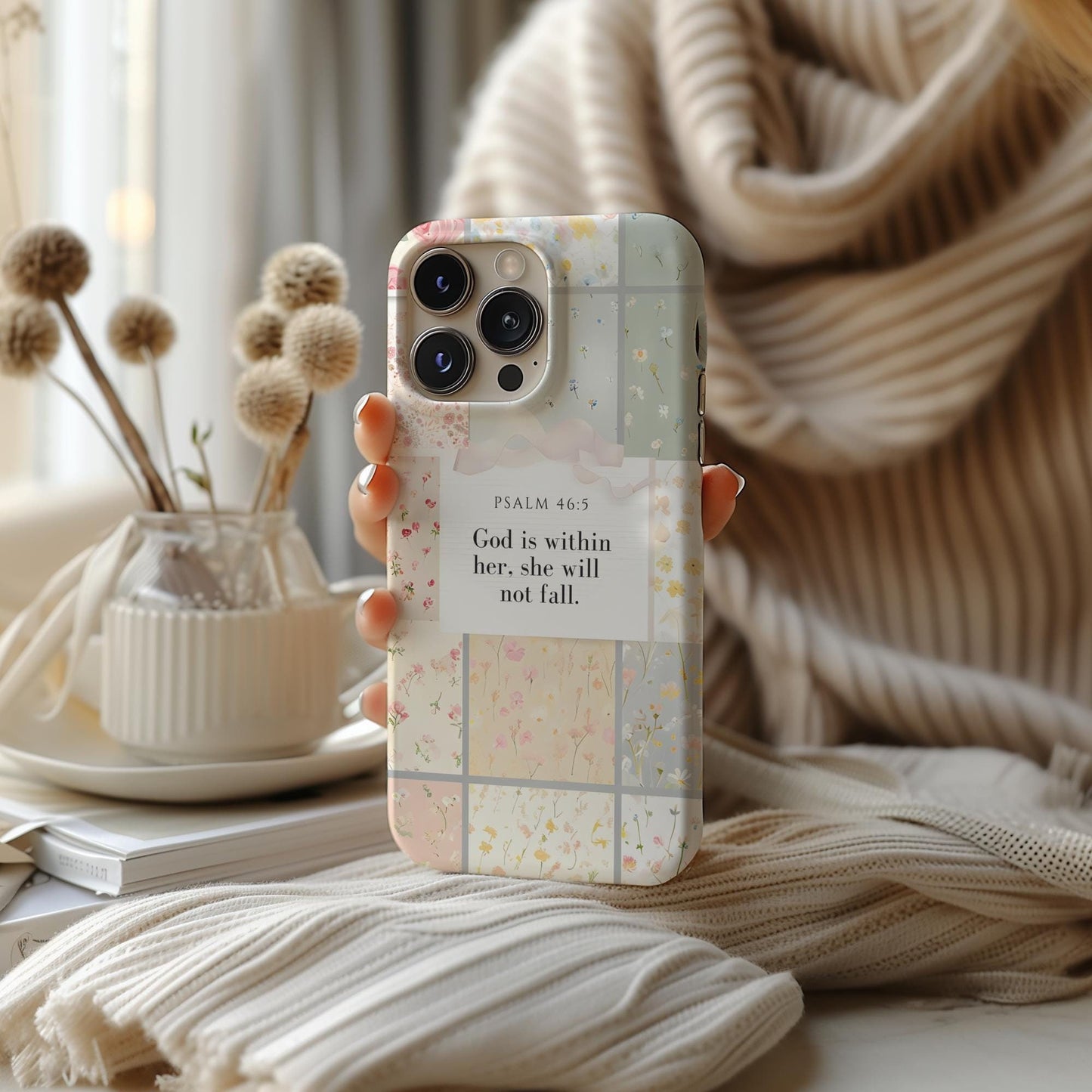 God Is Within Her Phone Case V6