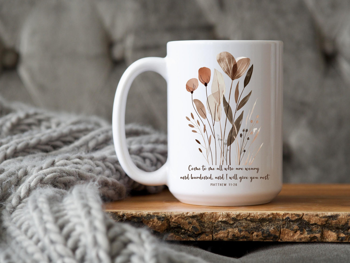 Matthew 11:28 Mug
