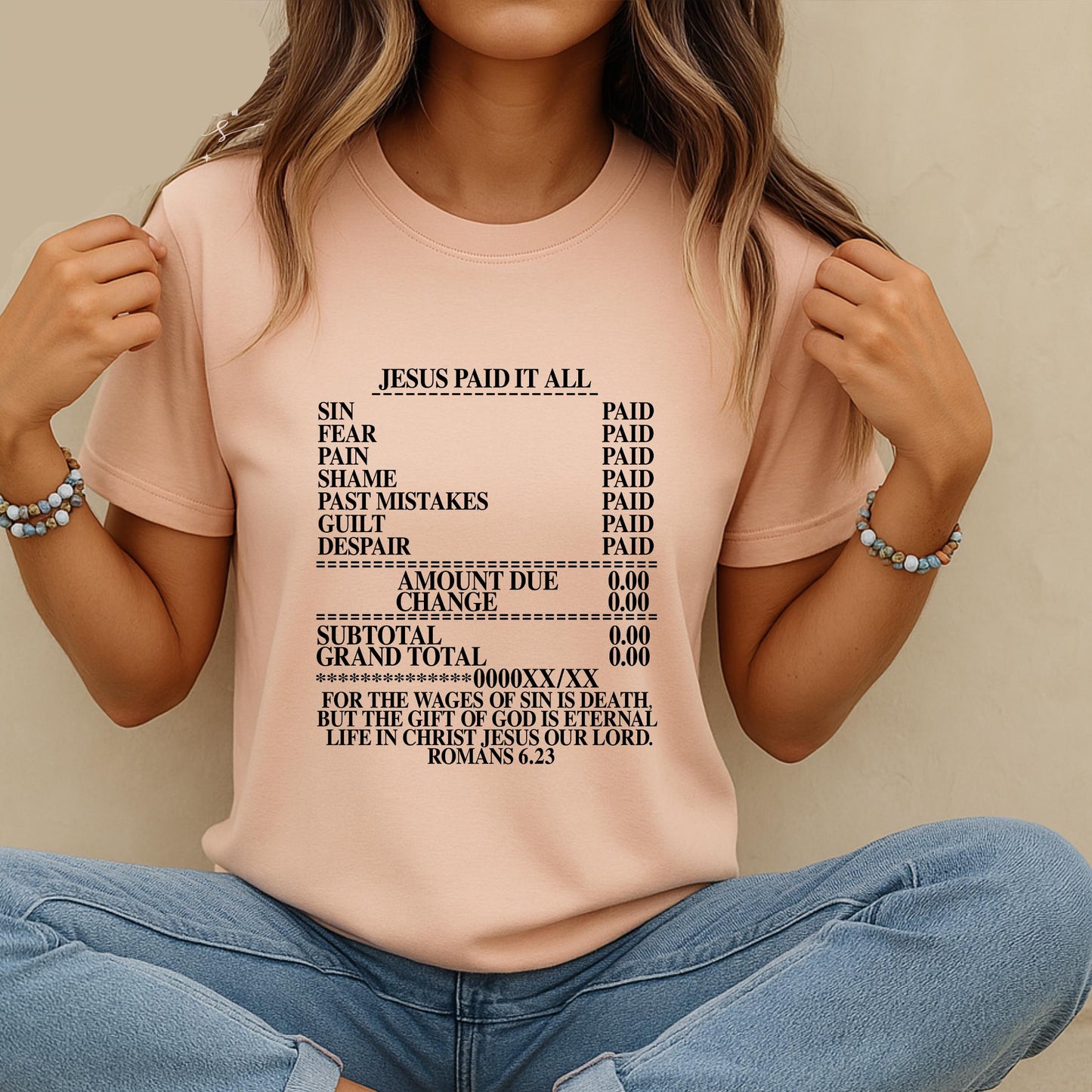 Jesus Paid It All Tee