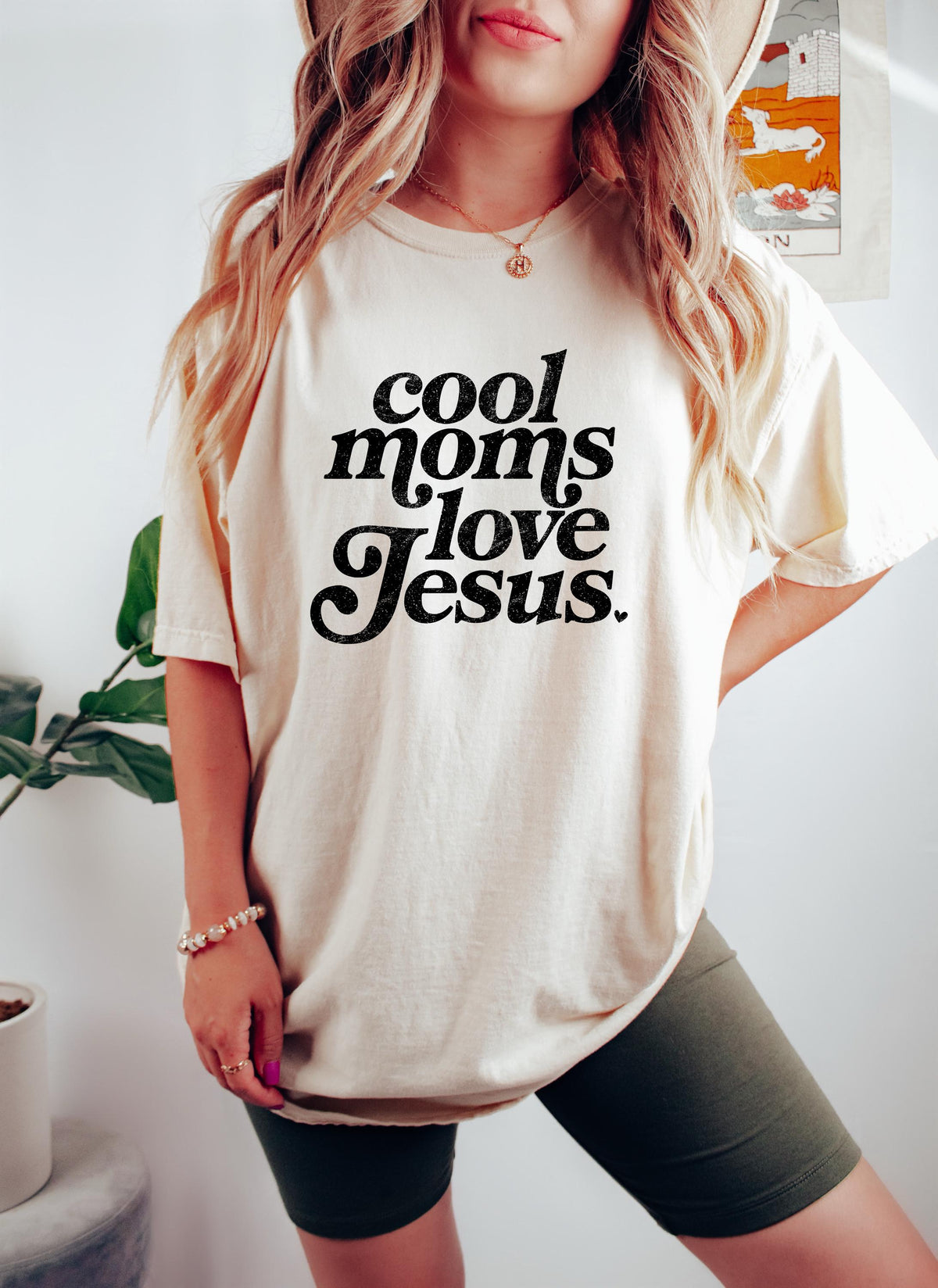 Cool Moms Love Jesus Shirt