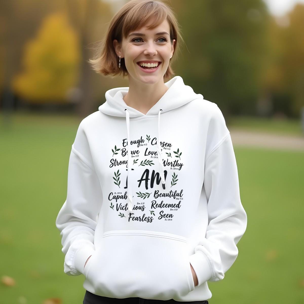 I Am Bible Verse Hoodie