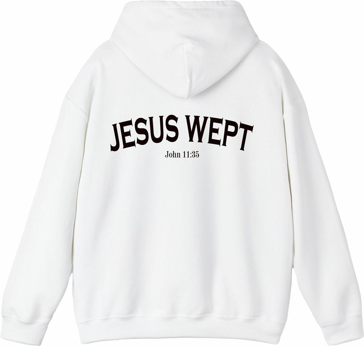Jesus Wept Christian Hoodie