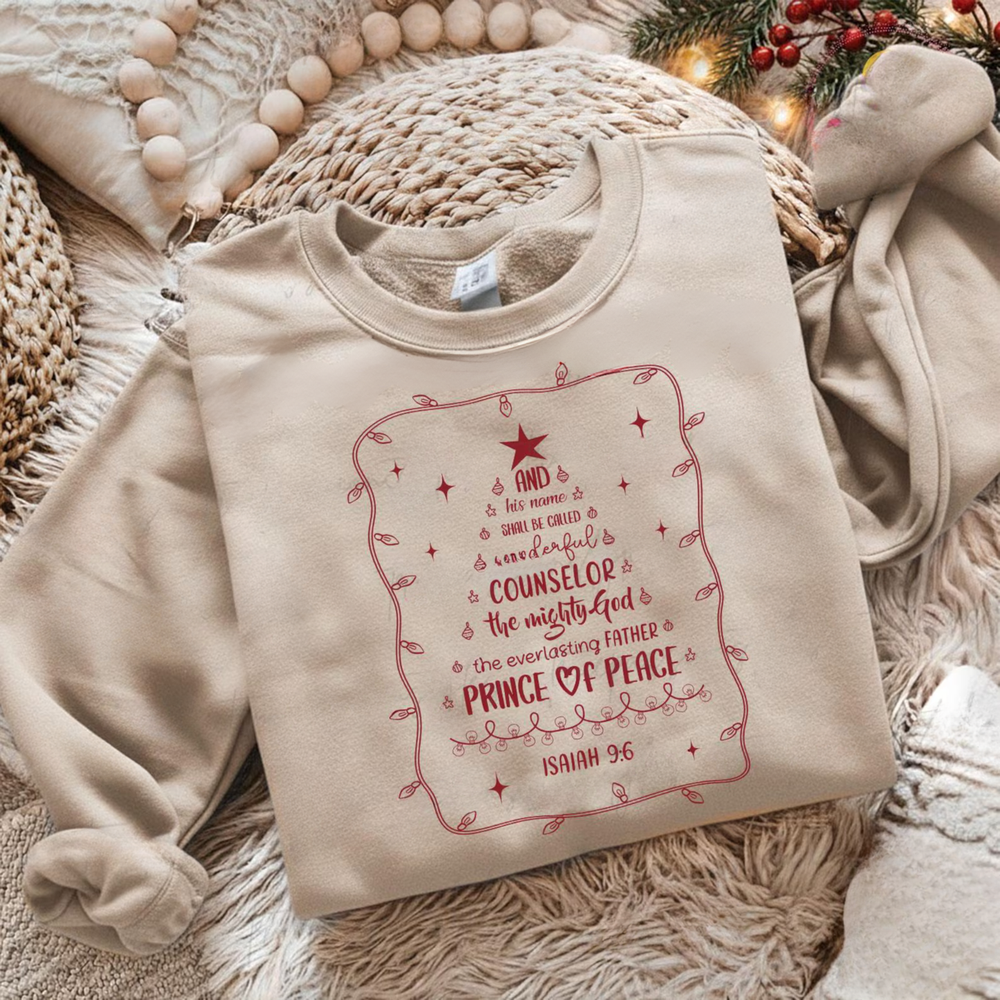 Prince Of Peace Sweater New