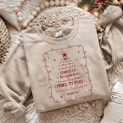 Prince Of Peace Sweater New