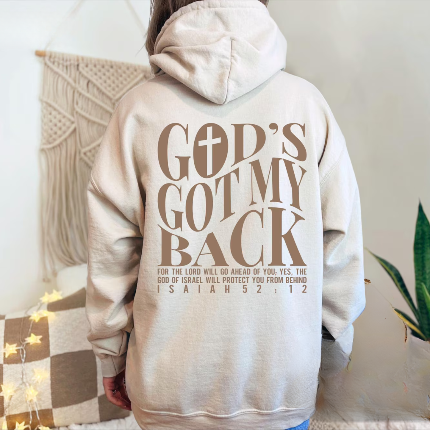 God's Got My Back Hoodie V