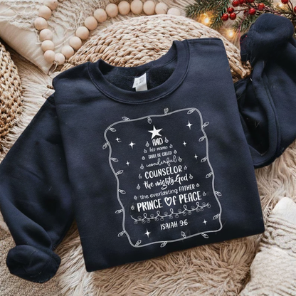 Prince Of Peace Sweater New