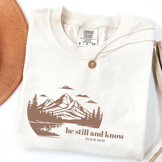 Be Still and Know