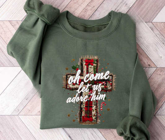 Let Us Adore Him Sweater V6