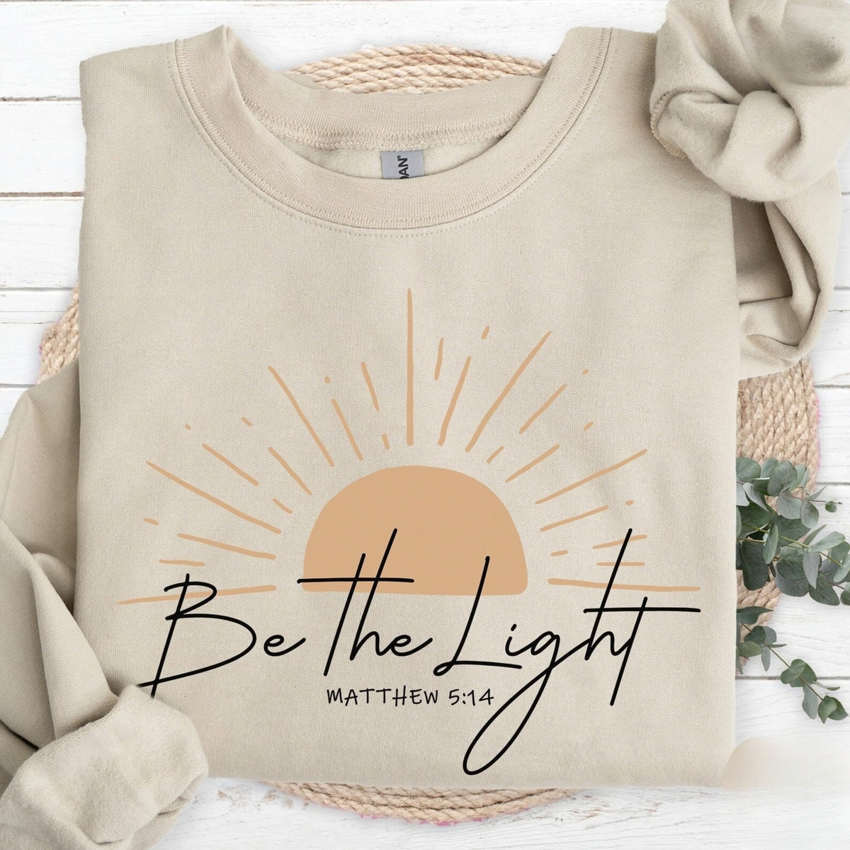 Be The Light Sweater New V12