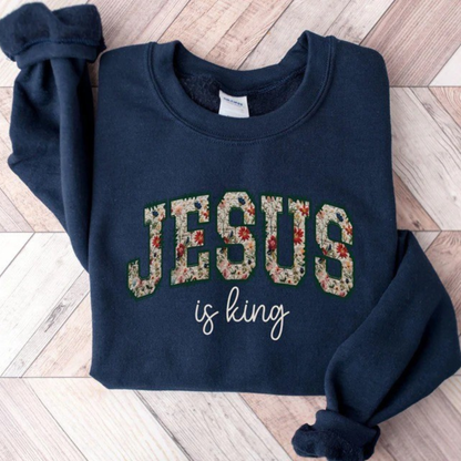 Jesus Is King Sweater V5