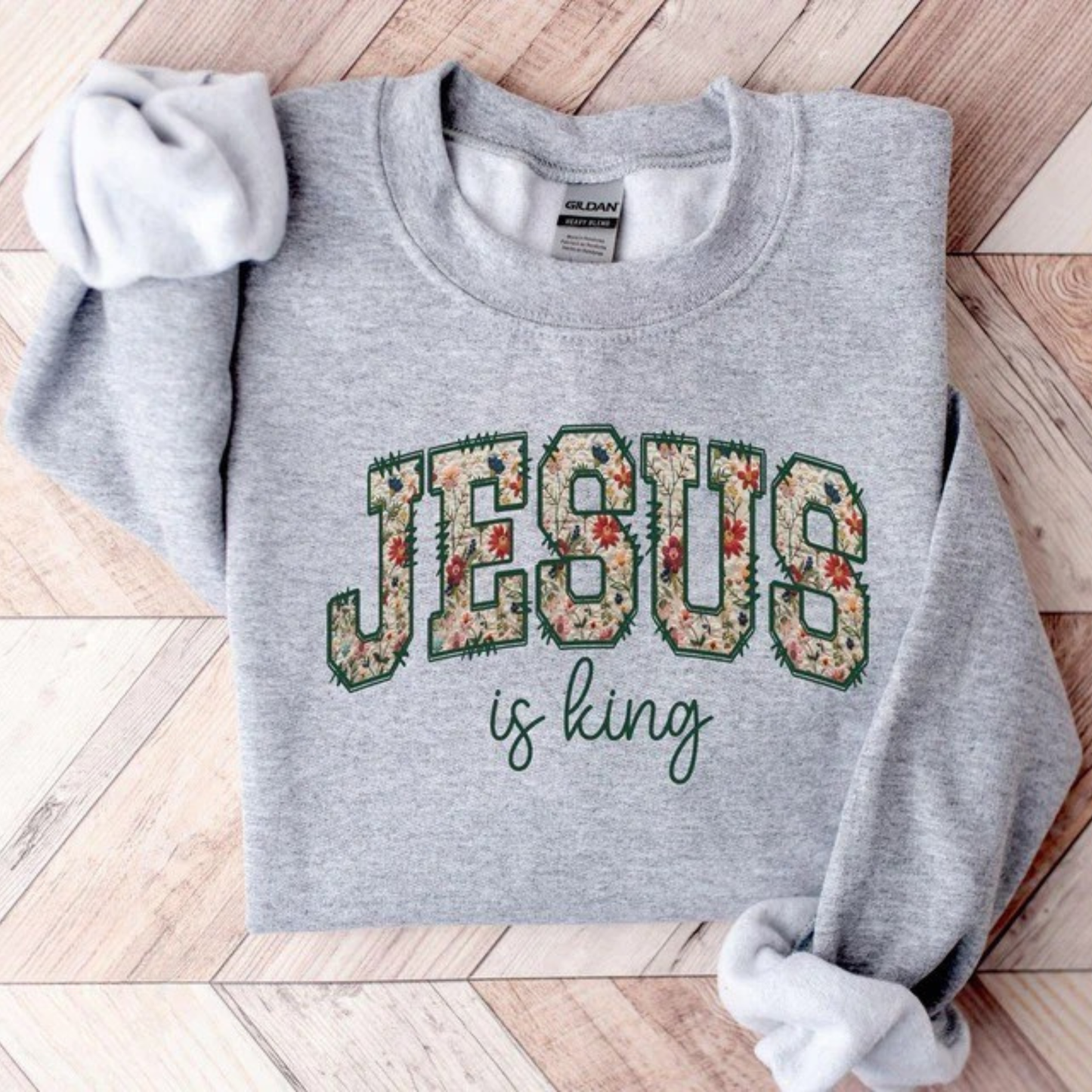 Jesus Is King Sweater V5