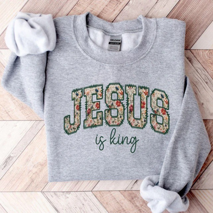 Jesus Is King Sweater V5