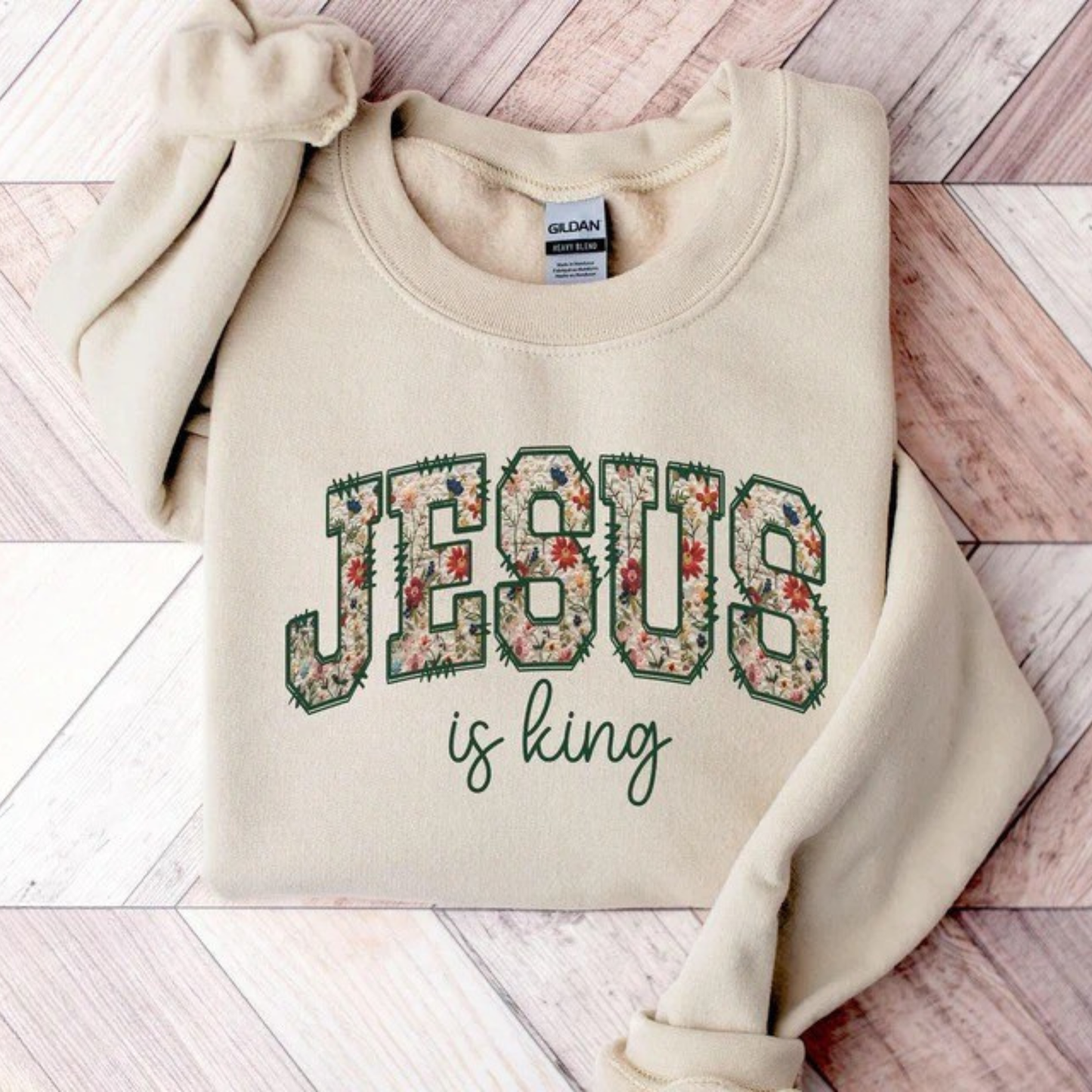 Jesus Is King Sweater V5