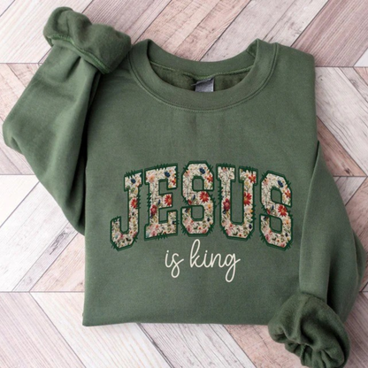 Jesus Is King Sweater V5