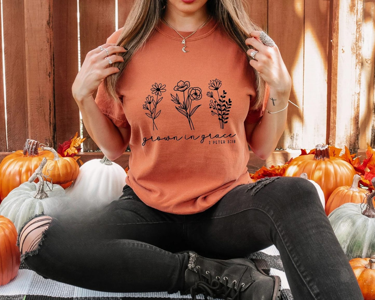 Grow In Grace Tee V5